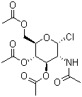 2-Acetamido-2-deoxy-alpha-d-glucopyranosyl chloride 3,4,6-triacetate Structure,3068-34-6Structure