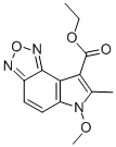 Ethyl 6-methoxy-7-methyl-6h[1,2,5]-oxadiazolo[3,4-e]indole-8-carboxylate Structure,306935-65-9Structure