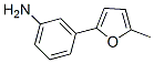 3-(5-Methyl-2-furyl)aniline Structure,306935-67-1Structure