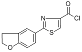 2-(2,3-Dihydro-1-benzofuran-5-yl)-1,3-thiazole-4-carbonyl chloride Structure,306936-10-7Structure