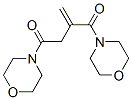 2-Methylidene-1,4-dimorpholinobutane-1,4-dione Structure,306937-26-8Structure