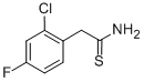 2-(2-Chloro-4-fluorophenyl)ethanethioamide Structure,306937-36-0Structure