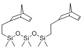 1,1,3,3,5,5-Hexamethyl-1,5-bis[2-(5-norbornen-2-yl)ethyl]trisiloxane Structure,307496-39-5Structure