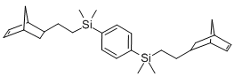 1,4-Bis[dimethyl[2-(5-norbornen-2-yl)ethyl]silyl]benzene Structure,307496-40-8Structure