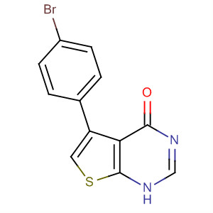 5-(4-Bromo-phenyl)-3h-thieno[2,3-d]pyrimidin-4-one Structure,307512-24-9Structure