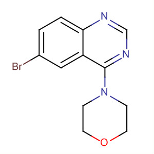 6-Bromo-4-(4-morpholinyl)quinazoline Structure,307538-52-9Structure