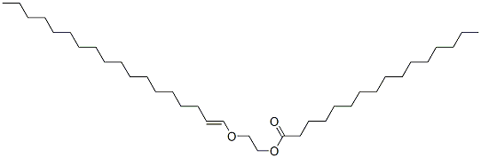 Palmitic acid 2-[(e)-1-octadecenyloxy]ethyl ester Structure,30760-04-4Structure