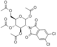 2-Deoxy-2-(4,5-dichlorophthalimido)-D-glucopyranose 1,3,4,6-tetraacetate Structure,308796-43-2Structure