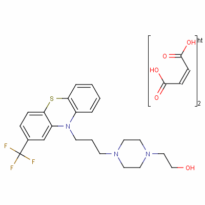 Fluphenazine dimaleate Structure,3093-66-1Structure