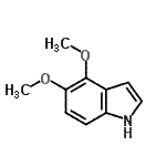 4,5-Dimethoxy-1H-indole Structure,30933-67-6Structure