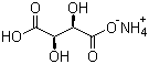 Ammonium bitartrate Structure,3095-65-6Structure