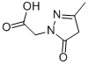 2-(3-Methyl-5-oxo-4,5-dihydro-1h-pyrazol-1-yl)aceticacid Structure,30979-39-6Structure