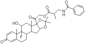 Triamcinolone benetonide Structure,31002-79-6Structure