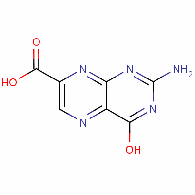 2-Amino-4-hydroxypteridine-7-carboxylic acid Structure,31010-60-3Structure