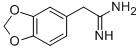 1,3-Benzodioxole-5-ethanimidamide Structure,310466-21-8Structure