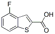 4-Fluoro-1-benzothiophene-2-carboxylic acid Structure,310466-37-6Structure