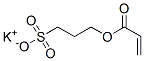 Potassium 3-sulphonatopropyl acrylate Structure,31098-20-1Structure