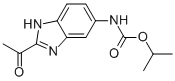 Isopropyl 2-acetyl-1h-benzo[d]imidazol-5-ylcarbamate Structure,31143-75-6Structure