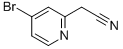 2-(4-Bromopyridin-2-yl)acetonitrile Structure,312325-73-8Structure