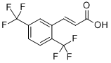 Trans-2,5-Bis(trifluoromethyl)cinnamic acid Structure,312619-48-0Structure