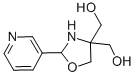 (4-Hydroxymethyl-2-pyridin-3-yl-oxazolidin-4-yl)-methanol Structure,312620-99-8Structure