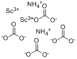 Ammonium carbonate/scandium carbonate double salt monohydrate Structure,312623-99-7Structure