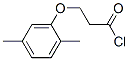 3-(2,5-Xylyloxy)propionyl chloride Structure,31264-51-4Structure