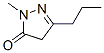 1-Methyl-3-N-propyl-2-pyrazolin-5-one Structure,31272-04-5Structure