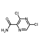 3,5-Dichloropyrazine-2-carboxamide Structure,312736-50-8Structure