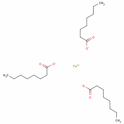 Ferric octoate Structure,3130-28-7Structure