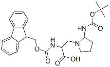 2-N-fmoc-amino-3-(2-n-boc-amino-pyrrolidinyl)propionic acid Structure,313052-08-3Structure