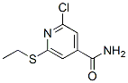 2-Chloro-6-(ethylthio)-4-pyridinecarboxamide Structure,313269-83-9Structure