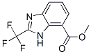 1H-Benzimidazole-7-carboxylic acid, 2-(trifluoromethyl)-,methyl ester Structure,313278-92-1Structure