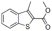 Benzo[b]thiophene-2-carboxylic acid, 3-methyl-, methyl ester Structure,3133-81-1Structure