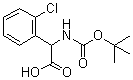 N-boc-(2-chlorophenyl)glycine Structure,313490-25-4Structure