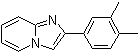 2-(3,4-Dimethylphenyl)h-imidazo1,2-apyridine Structure,313528-18-6Structure