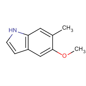 6-Methyl-5-methoxy indole Structure,3139-10-4Structure