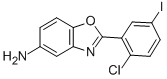 2-(2-Chloro-5-iodophenyl )-1,3-benzoxazol -5-amine Structure,313953-34-3Structure