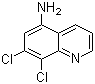 7,8-Dichloro-5-quinolinamine Structure,314272-29-2Structure