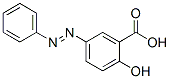 2-Hydroxy-5-phenyldiazenyl benzoic acid Structure,3147-53-3Structure