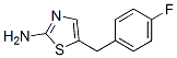 5-(4-Fluoro-benzyl)-thiazol-2-ylamine Structure,315241-39-5Structure