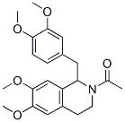 1-[1-[(3,4-Dimethoxyphenyl)methyl]-6,7-dimethoxy-3,4-dihydro-1h-isoquinolin-2-yl]ethanone Structure,31537-71-0Structure