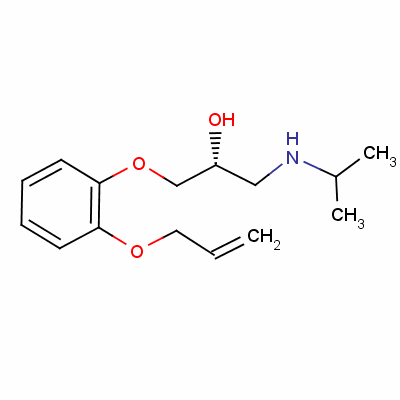 (R)-1-[o-(allyloxy)phenoxy]-3-(isopropylamino)propan-2-ol Structure,31576-00-8Structure