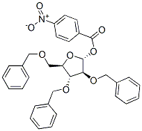 2,3,5-Tri-o-benzyl-1-o-(4-nitrobenzoyl)-d-alpha-arabinofuranose Structure,31598-79-5Structure