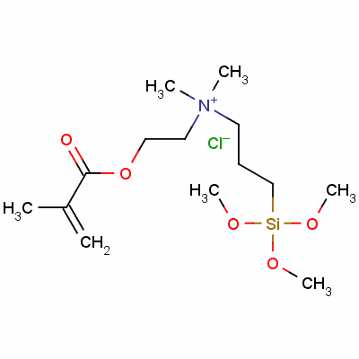 2-Methacryloxyethyldimethyl(3-trimethoxysilylpropyl)ammonium chloride Structure,31681-13-7Structure