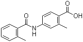 2-Methyl-4-(2-methyl-benzoylamino)benzoic acid Structure,317374-08-6Structure