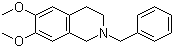 2-Benzyl-6,7-dimethoxy-1,2,3,4-tetrahydroisoquinoline Structure,31756-14-6Structure