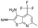 3-Amino-6-methyl-4-(trifluoromethyl)thieno[2,3-b]pyridine-2-carbonitrile Structure,317840-08-7Structure