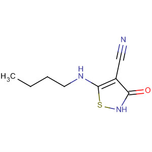 5-(Butylamino)-2,3-dihydro-3-oxo-4-isothiazolecarbonitrile Structure,31815-37-9Structure