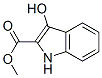 3-Hydroxyindole-2-carboxylic acid methyl ester Structure,31827-04-0Structure